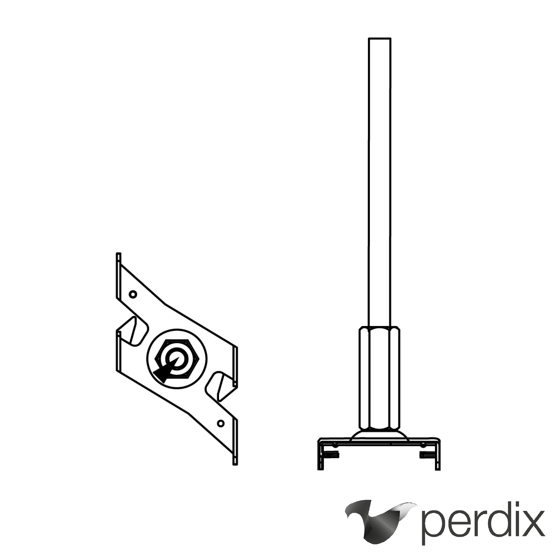 Pendelstangen-Set 1m