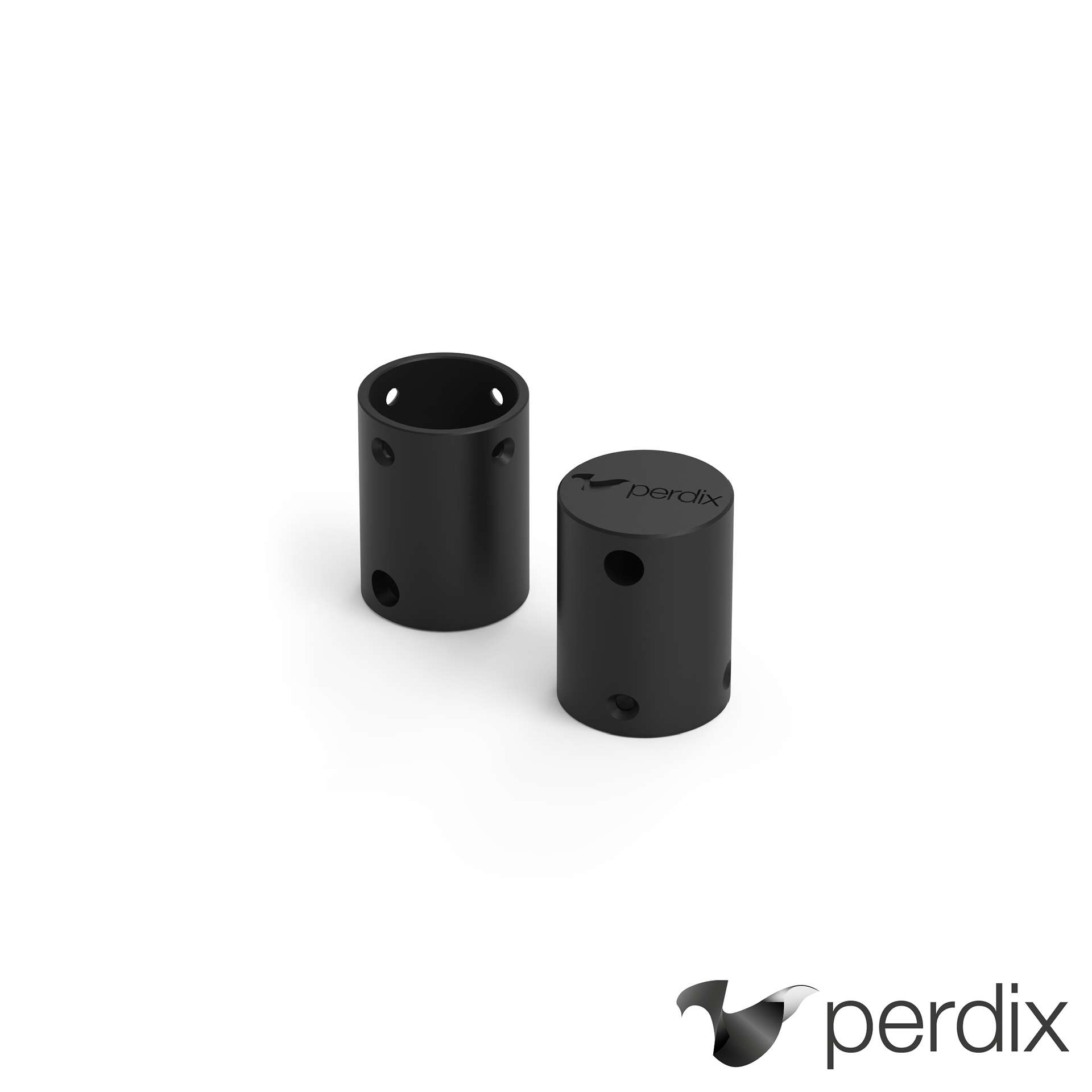 Anbau-Kit | 1m PC-Rohr + 1 Alu-Aufbaukappe + 1 Stück Alu-Endkappe