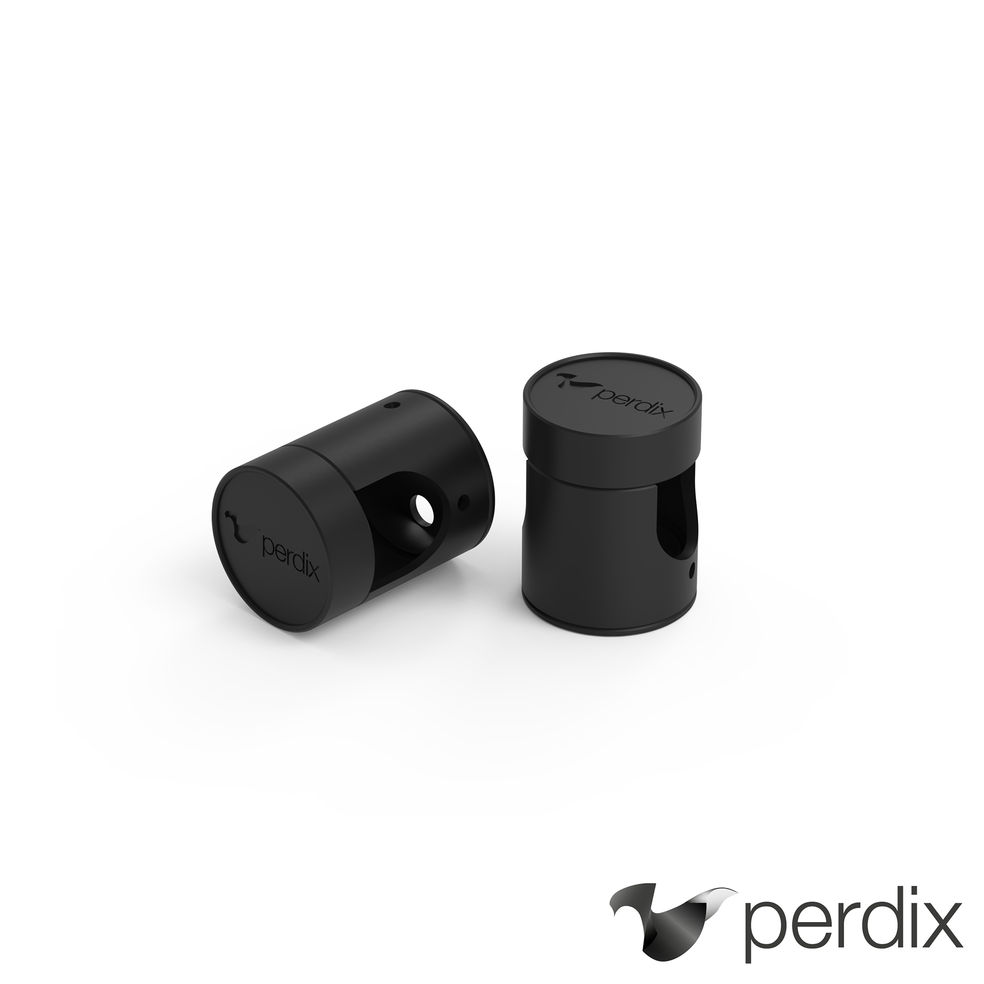 Anbau-Zylinderhalterung einfach