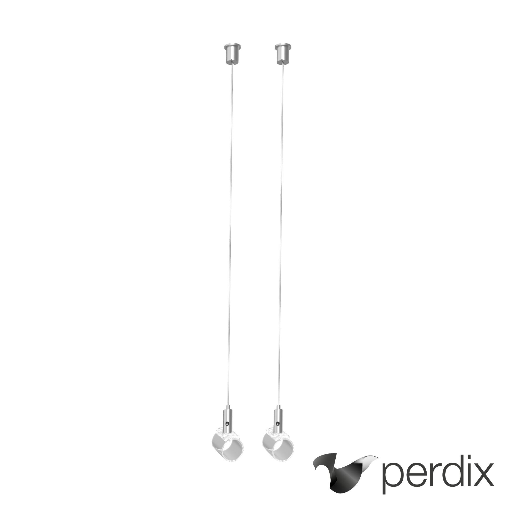 Pendant-Kit | Seil mit Ringklemme | Kabellänge: 2m | Set (2 Stk.)