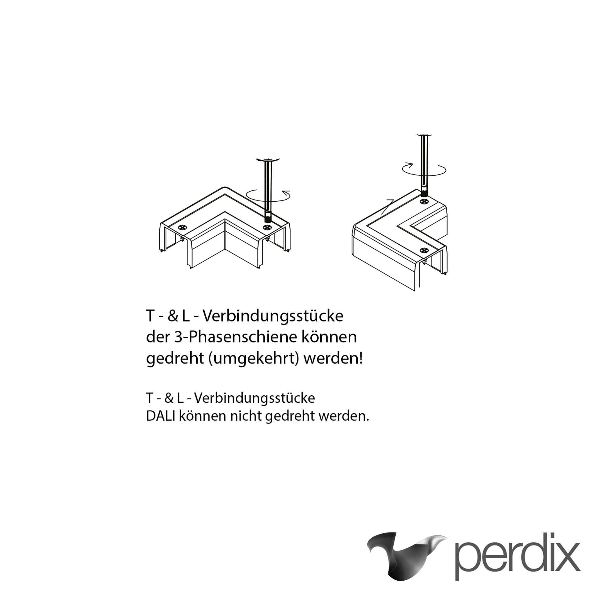 L-Verbindungsstück (umkehrbar)