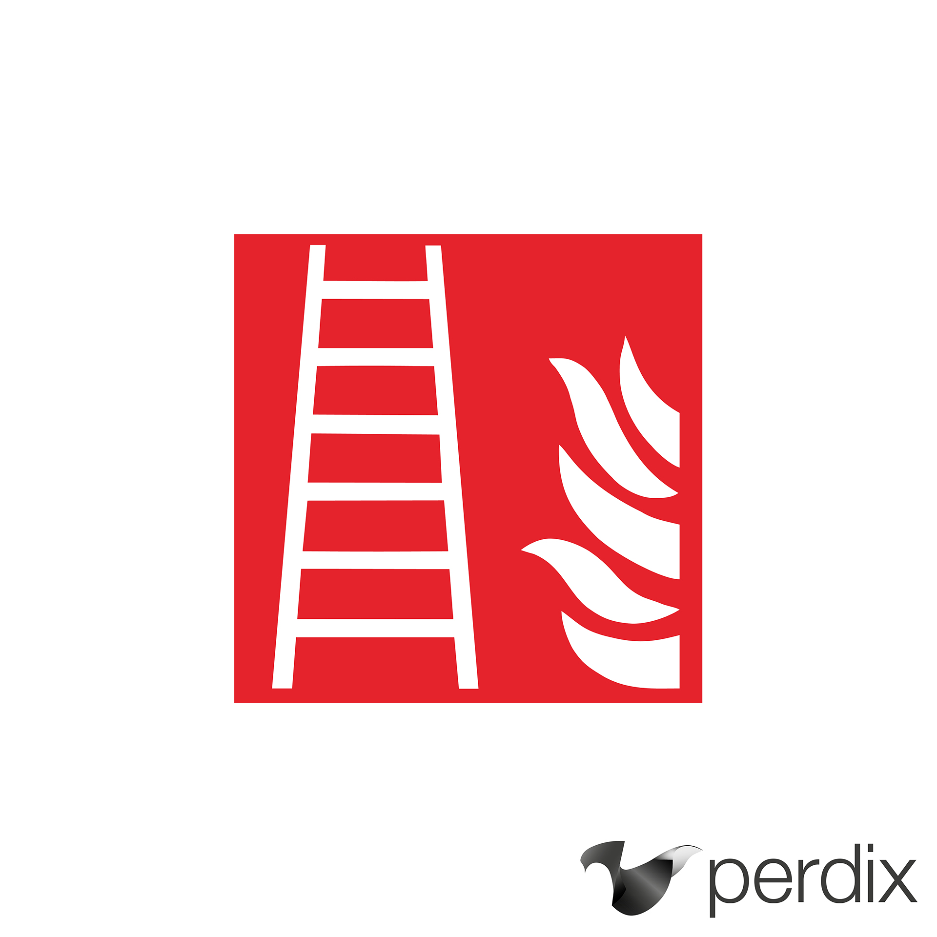 Piktogramm: Feuerleiter (fire ladder)