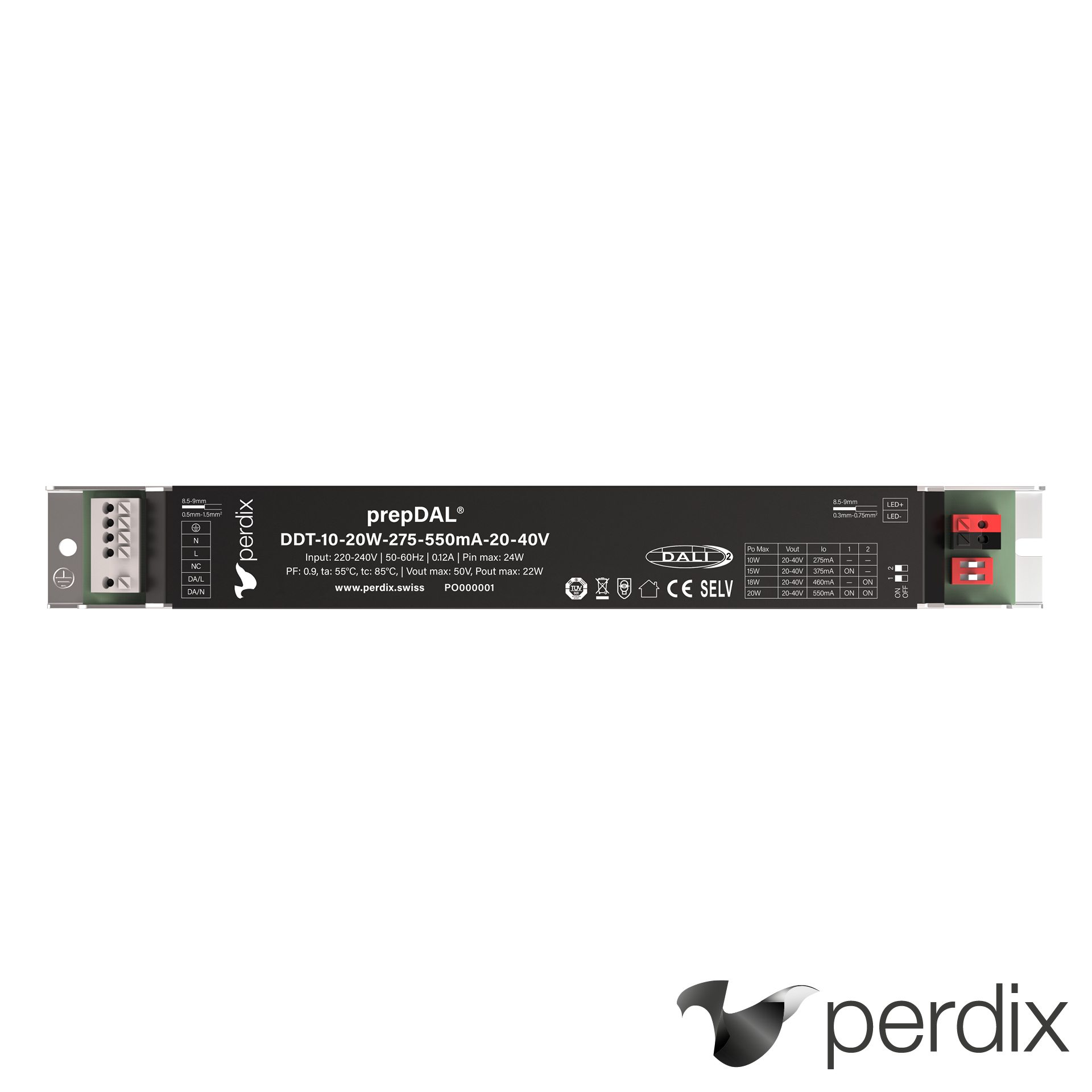 Treiber für GR8-LINE ® 600mm DALI