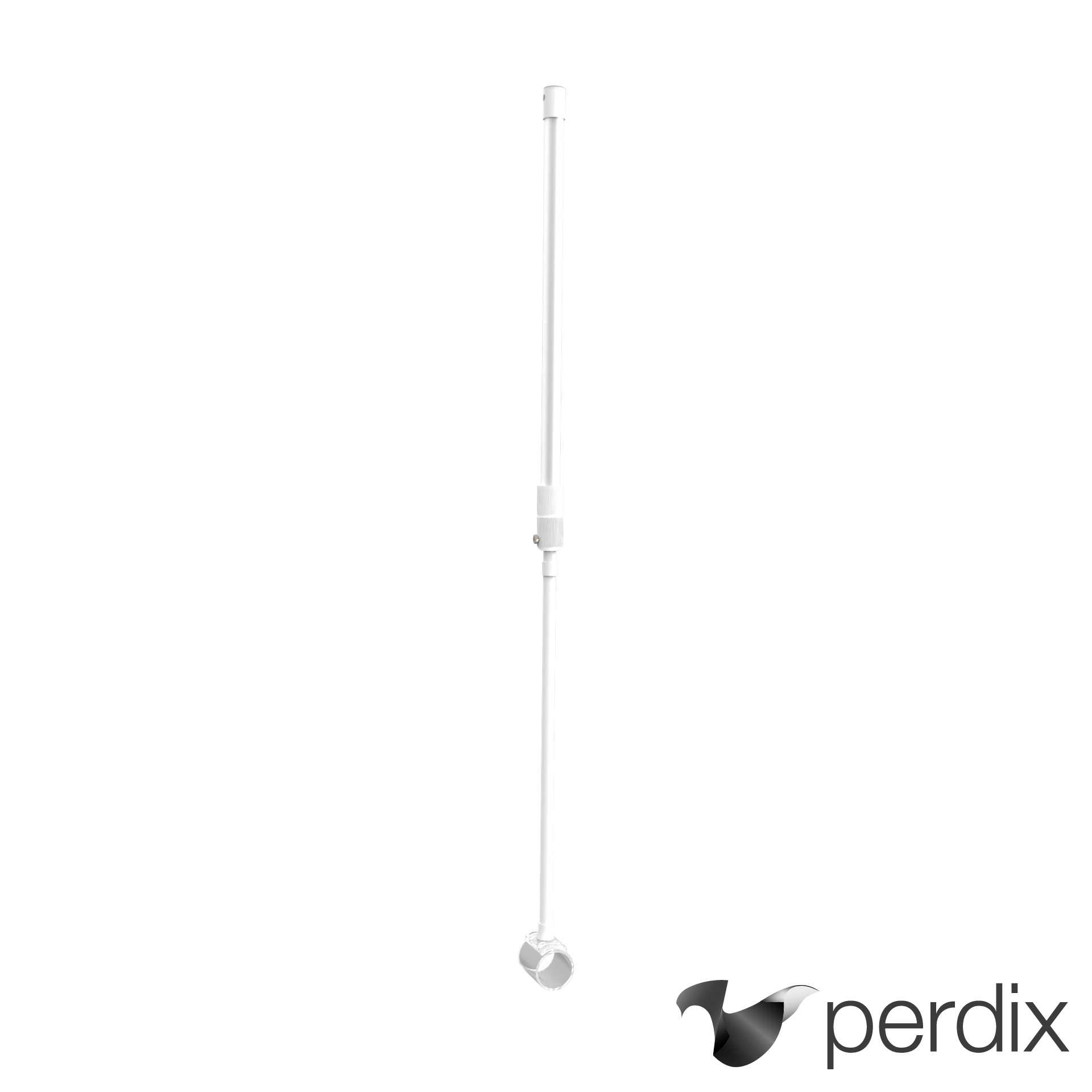 extendable rod with ring clamp | min. 380 mm, max. 600 mm | set (1 pc.)