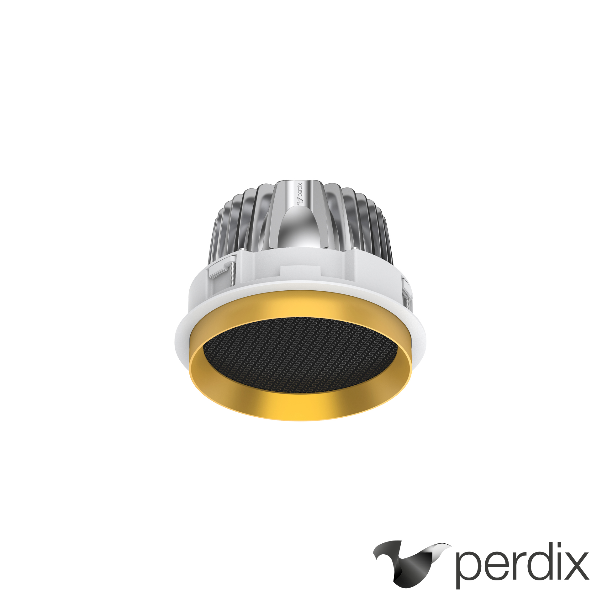 manos ® ø120mm Wabenraster goldmatt