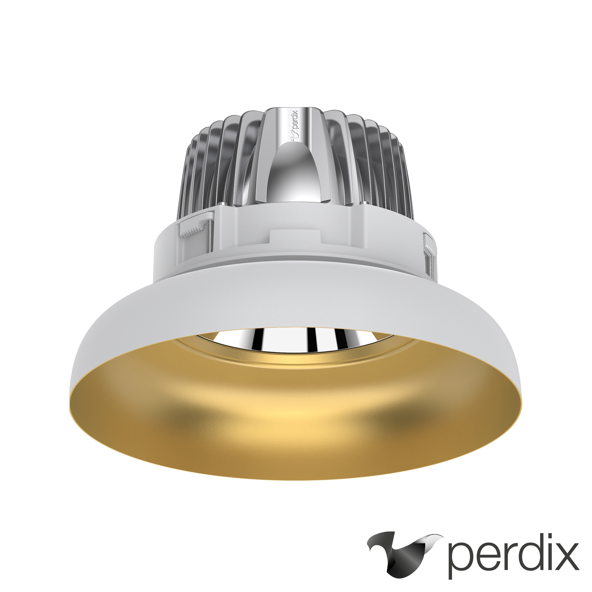 manos ® ø170mm Dekoring kurz weiss und gold